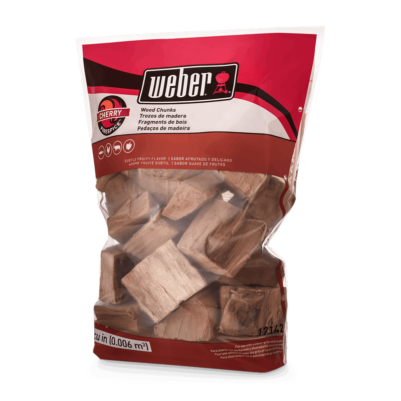 Cherry Wood Chunks Weber