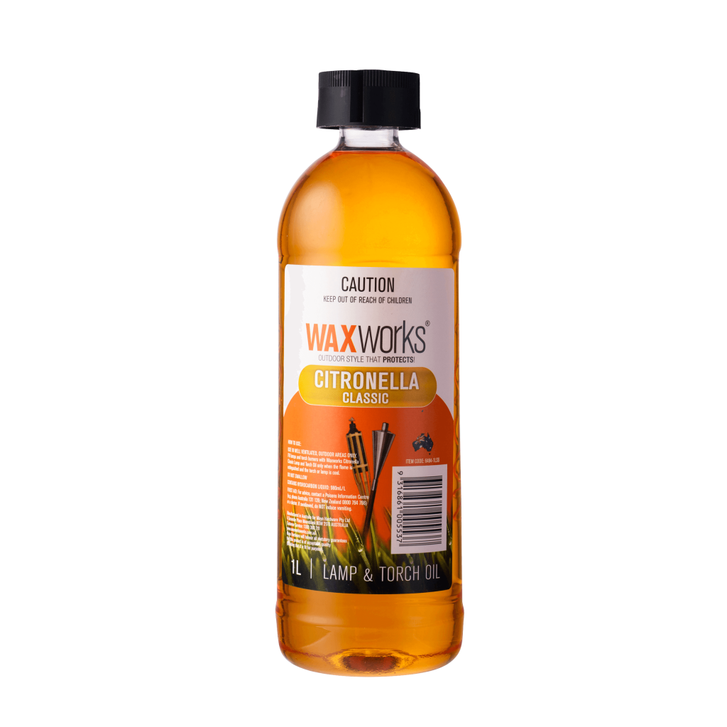 Waxworks Citronella Lamp & Torch Oil Classic 1L