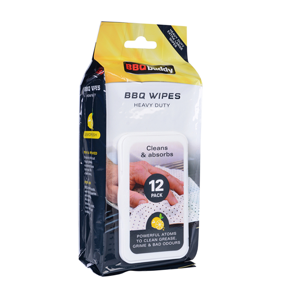 BBQ Cleaning Wipes 12PK, BBQ Buddy BBQ Warehouse