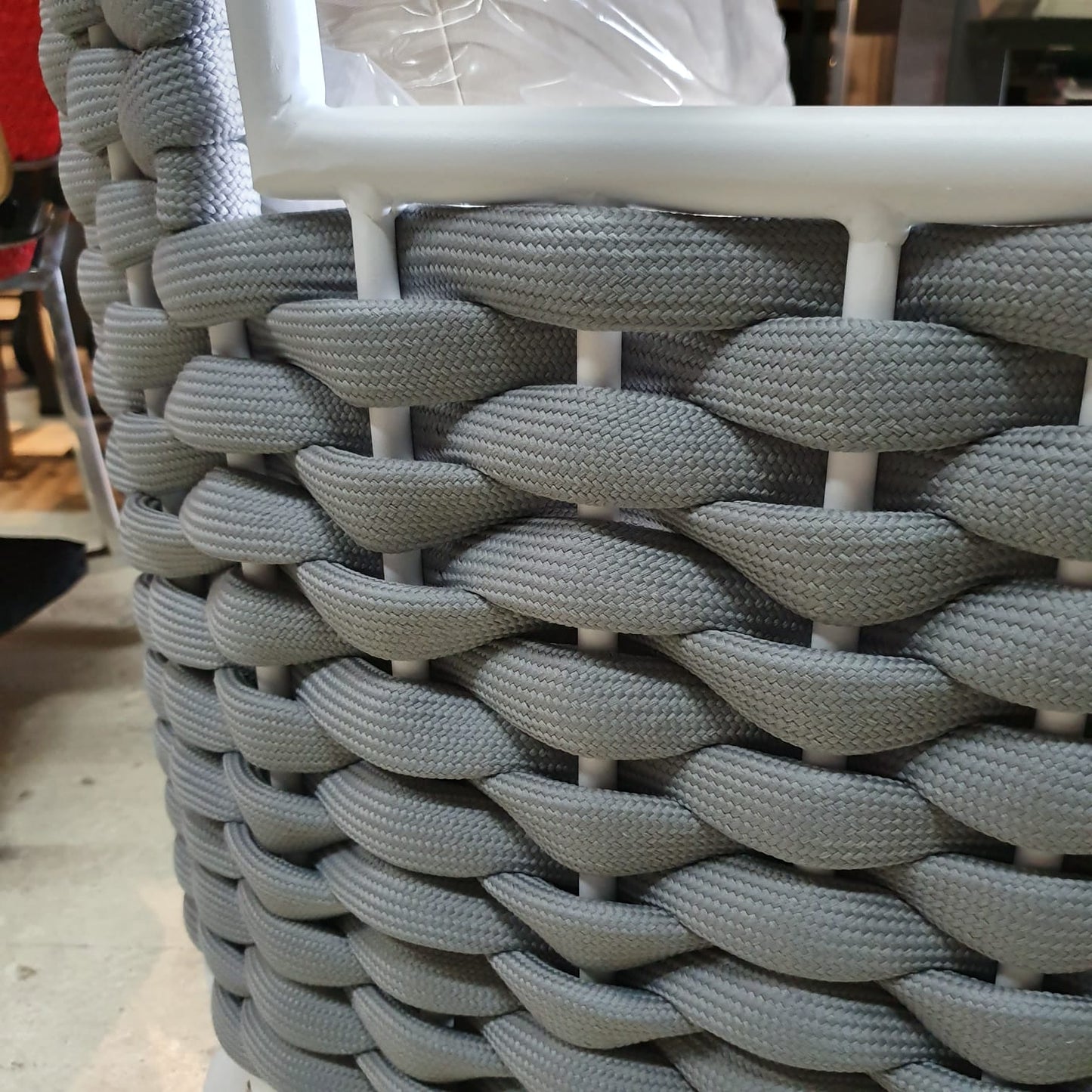 Outdoor Patio Furniture Set, Rope Woven