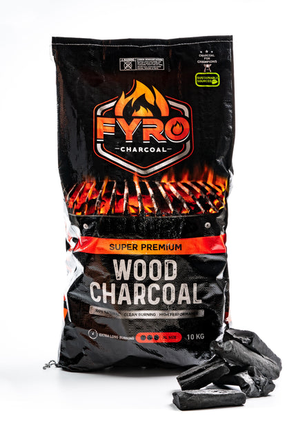 FYRO Premium Fruit Wood Lump Charcoal