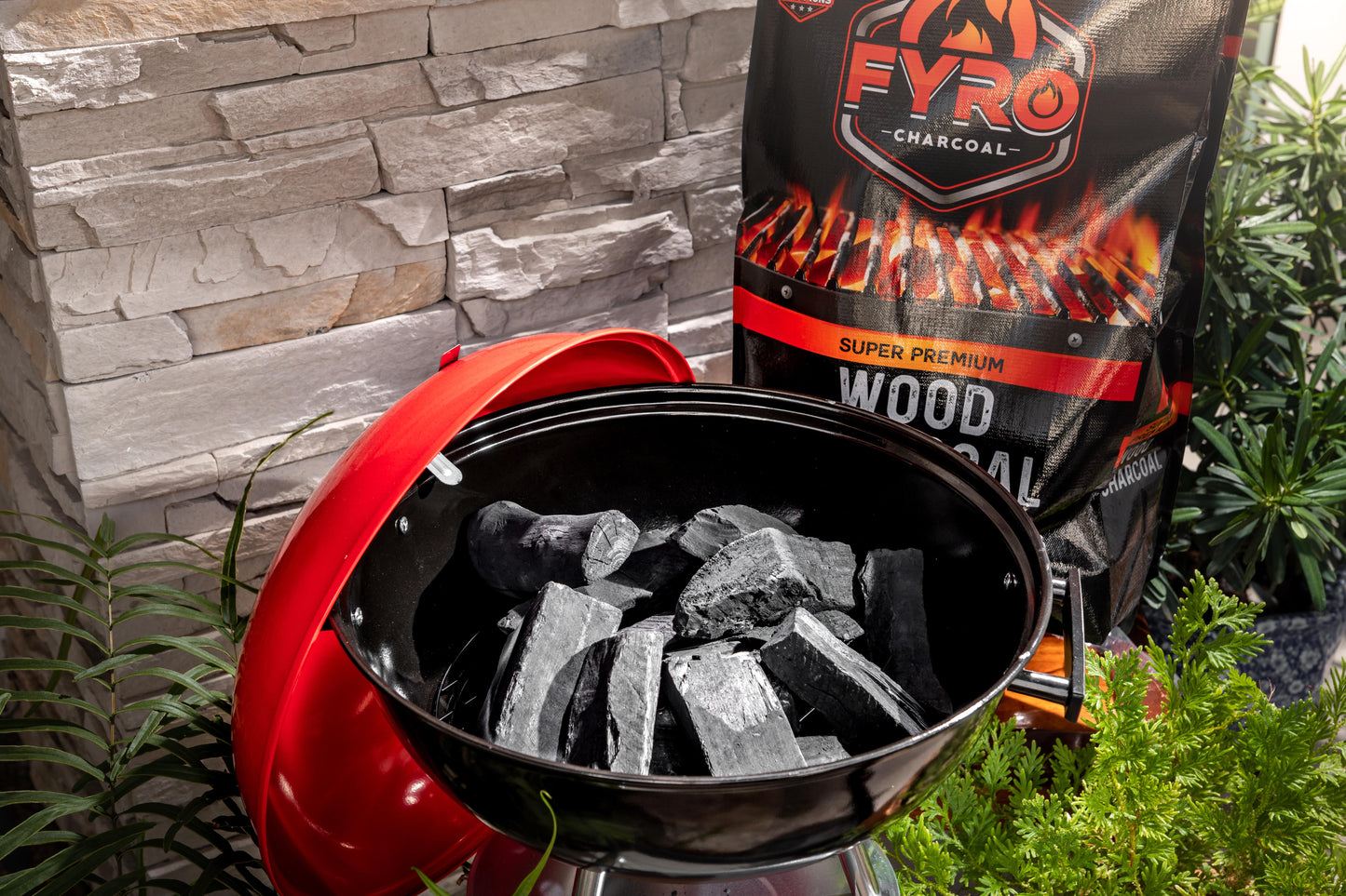FYRO Premium Fruit Wood Lump Charcoal
