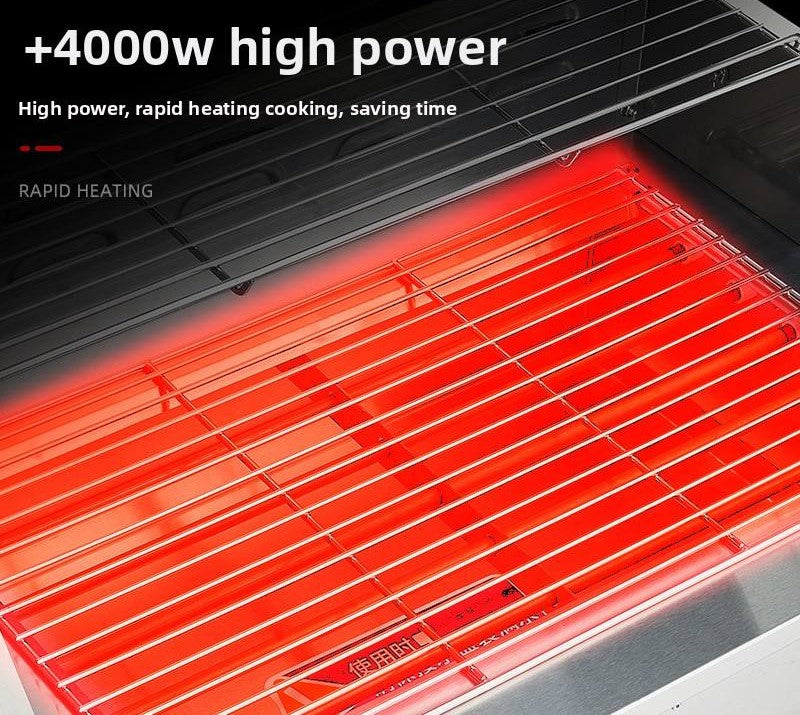 Stainless Steel Smokeless Built in Electric Grill