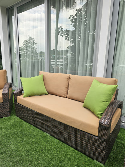 2 seats sofa set