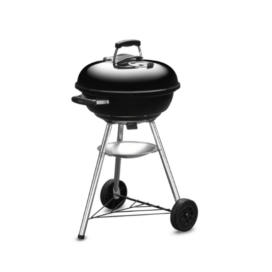 Weber Compact Kettle 47cm with Thermometer (18.5") Charcoal Grill