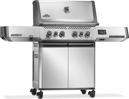 Napoleon Prestige® 500 Connected, Gas Grill with Infrared Side and Rear Burner, Stainless Steel [GEN-2] P500VXRSIBPSS