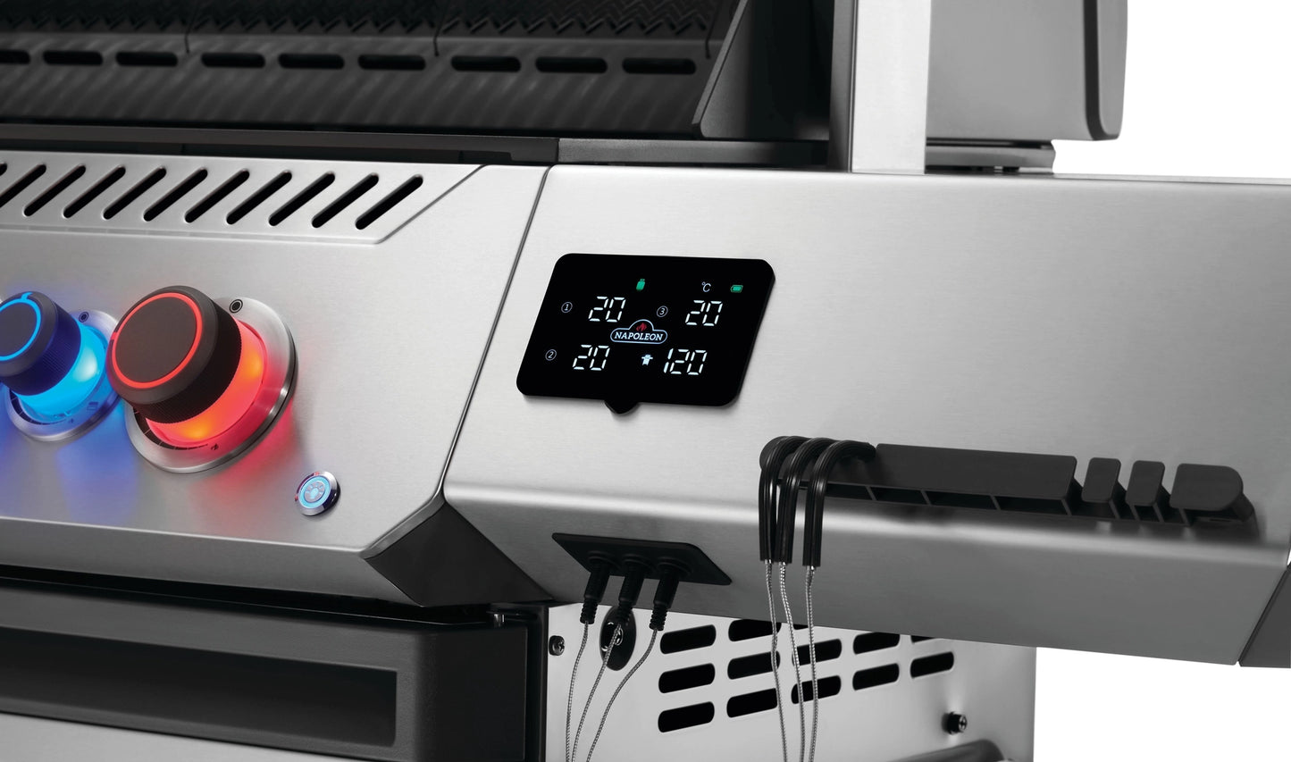 Napoleon Prestige® 500 Connected, Gas Grill with Infrared Side and Rear Burner, Stainless Steel [GEN-2] P500VXRSIBPSS