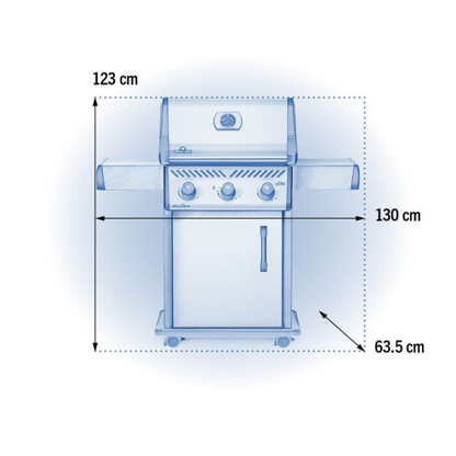 NAPOLEAN ROGUE® XT 425 WITH INFRARED SIDE BURNER