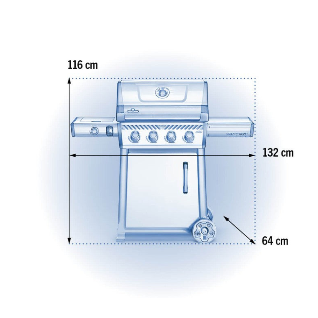 Napolean Freestyle 425 Gas Grill with Side Infrared Burner