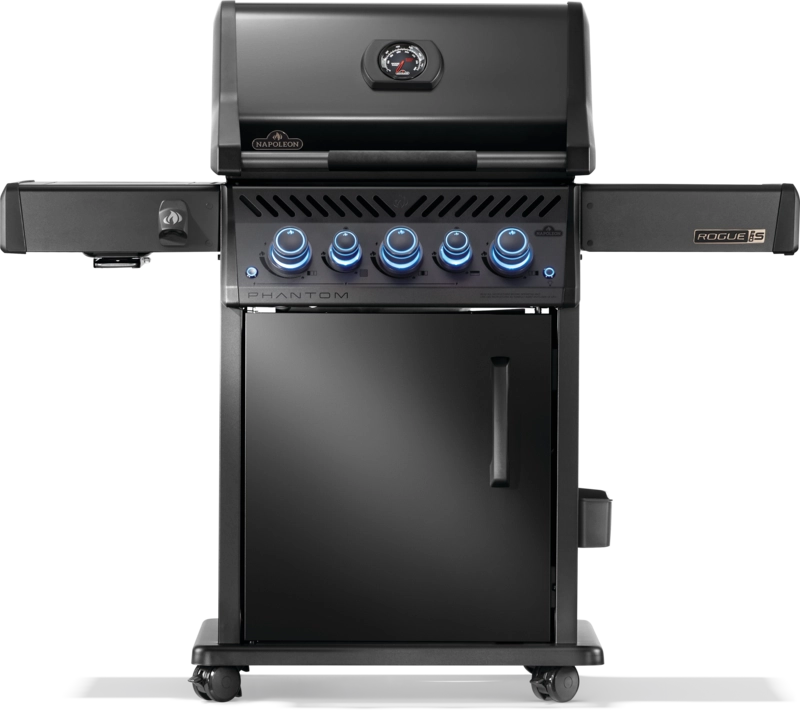 Napoleon Phantom Rogue® PRO-S 425 Gas Grill with Infrared Side and Rear Burners, Matte Black [GEN-2] RPS425RSIBPK-2-PHM