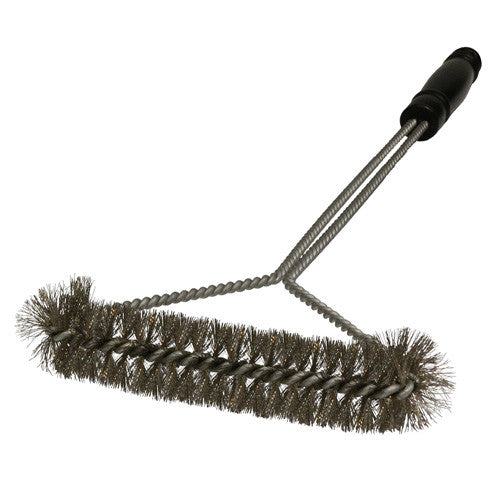 Grid Grill Brush Black, Grillman - BBQ Warehouse