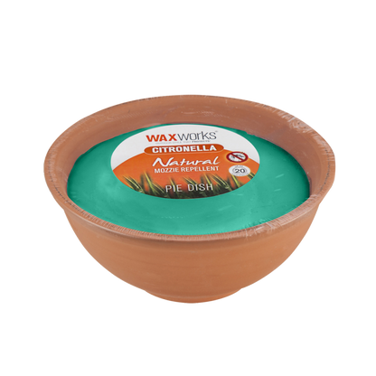 WaxWorks Citronella Candle - Pie Dish Candles