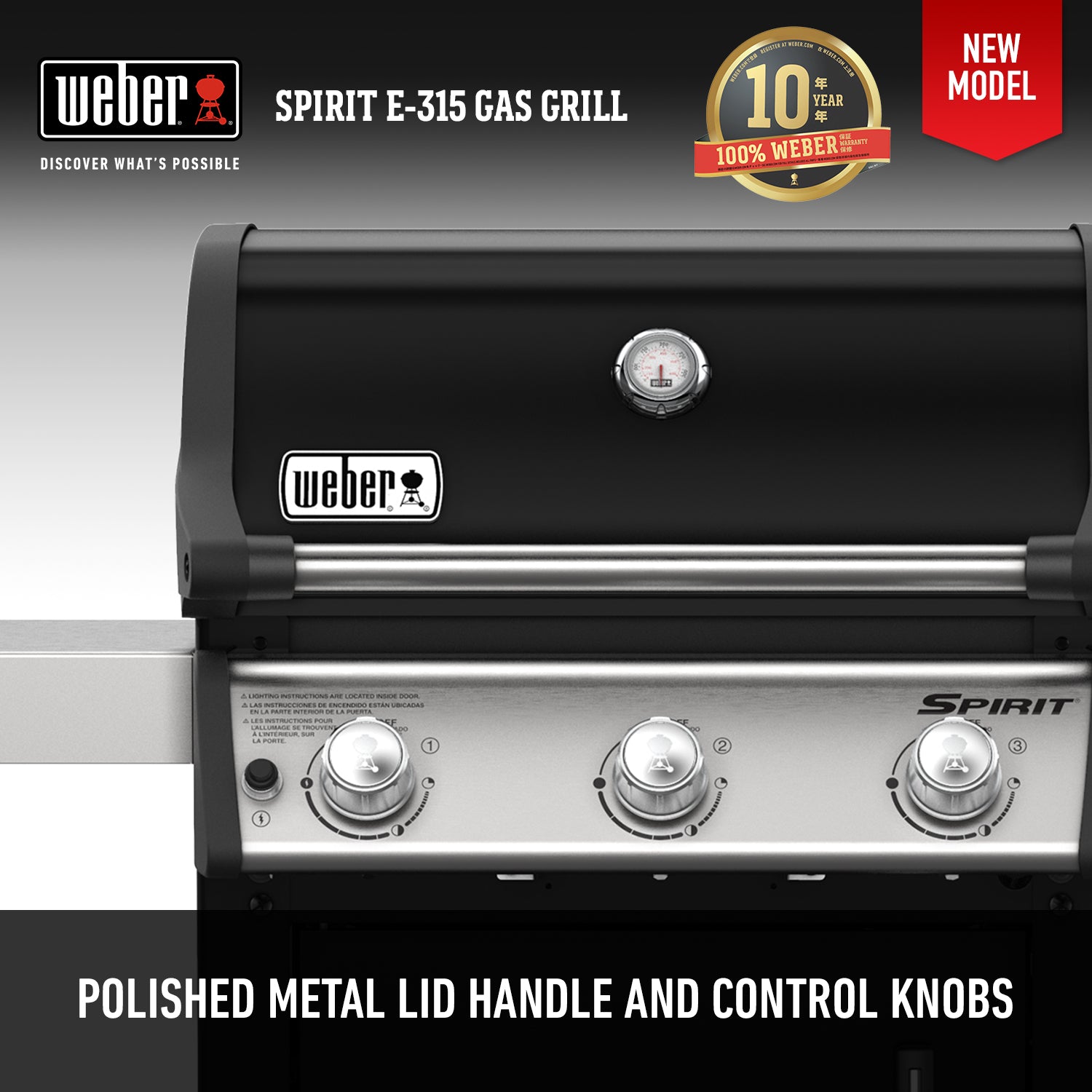 NEW Weber Spirit Series E315